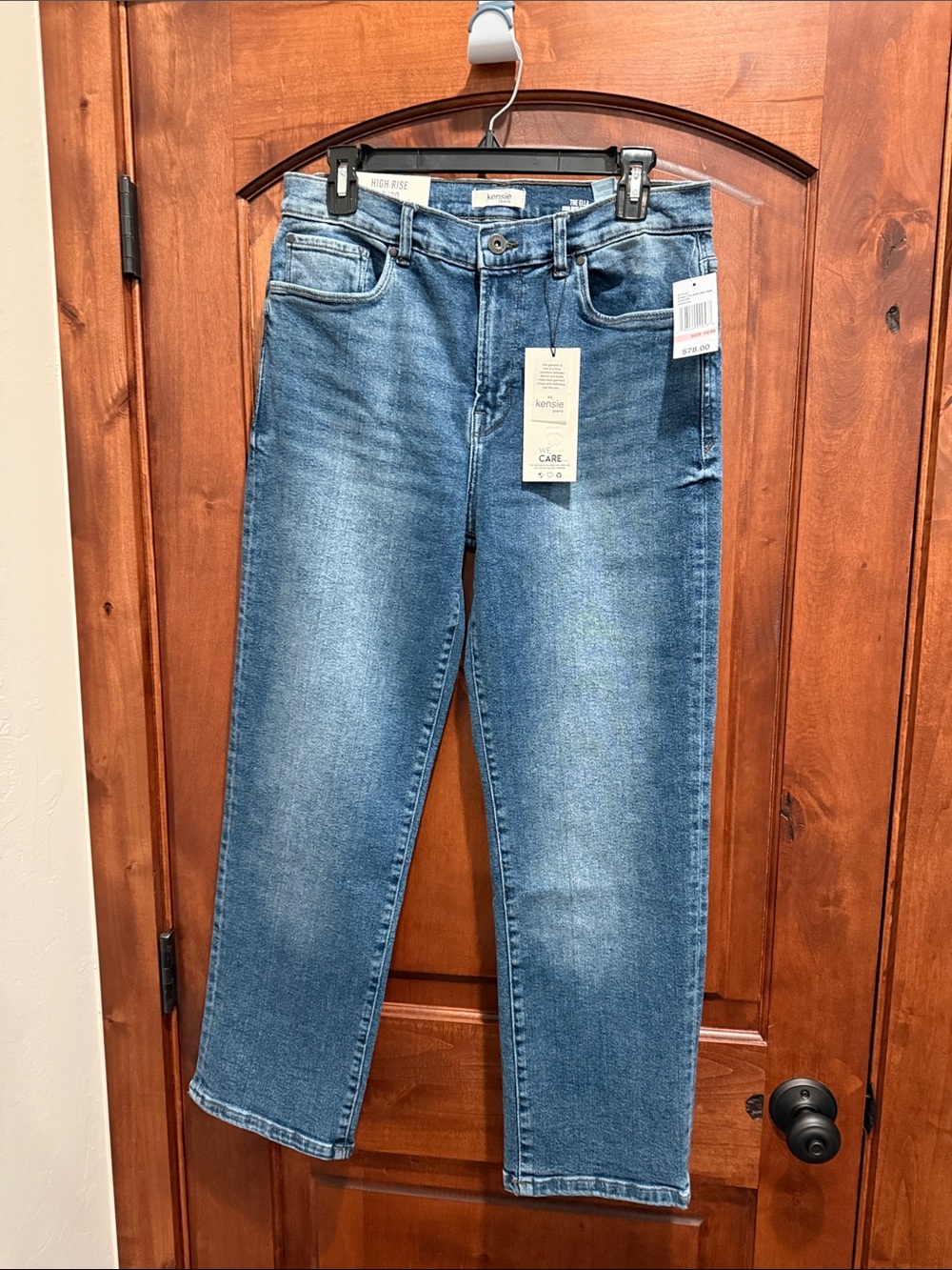 Kensie Medium Blue Relaxed Jeans
